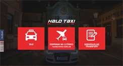 Desktop Screenshot of halotaxi.sk